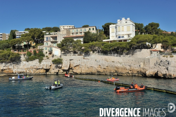 POLMAR à Cassis Bouches du Rhône