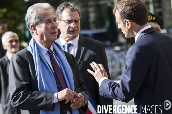 Emmanuel Macron à Colombey-les-Deux-Eglises