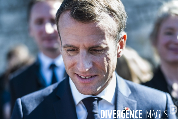 Emmanuel Macron à Colombey-les-Deux-Eglises