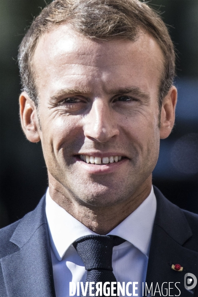 Emmanuel Macron à Colombey-les-Deux-Eglises