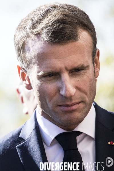 Emmanuel Macron à Colombey-les-Deux-Eglises