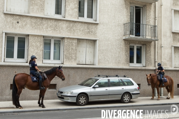 Police montée