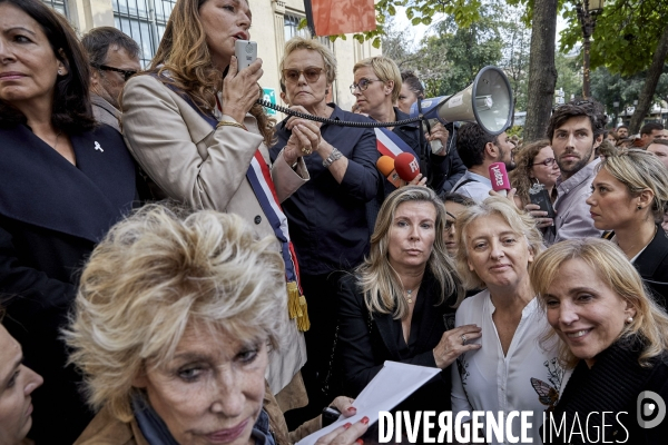 Rassemblement pour les victimes de violences conjugales