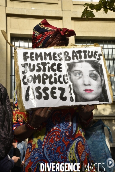 Rassemblement contre les violences faites aux femmes, à Paris