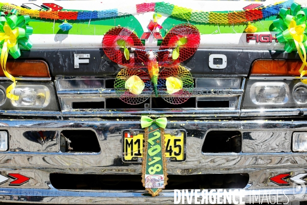Baptême des voitures à Copacabana, Bolivie