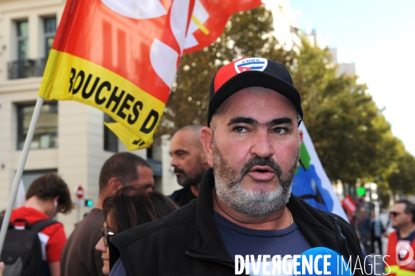 Marseille : Manifestation intersyndicale