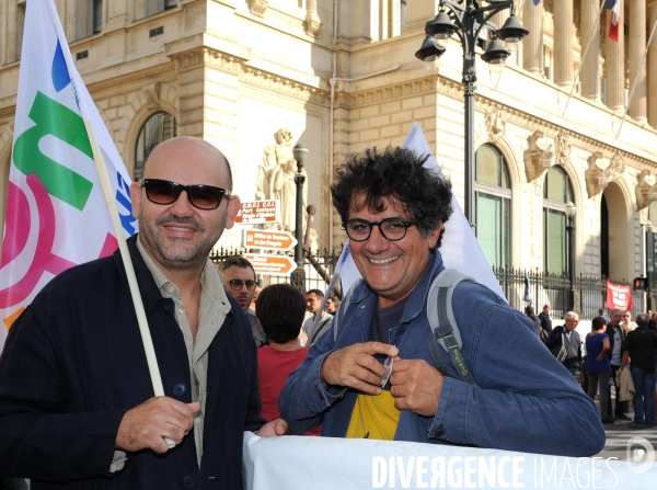 Marseille : Manifestation intersyndicale