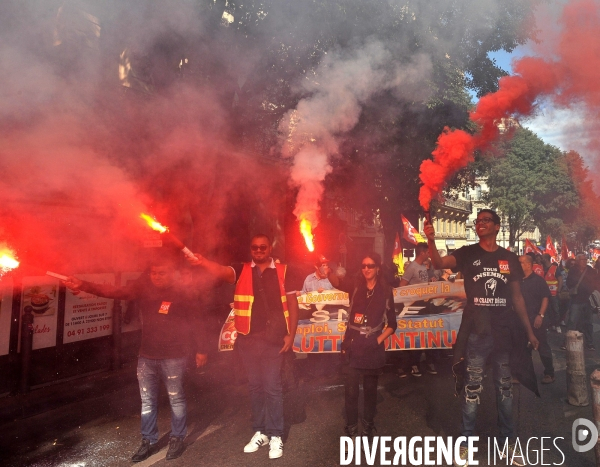 Marseille : Manifestation intersyndicale