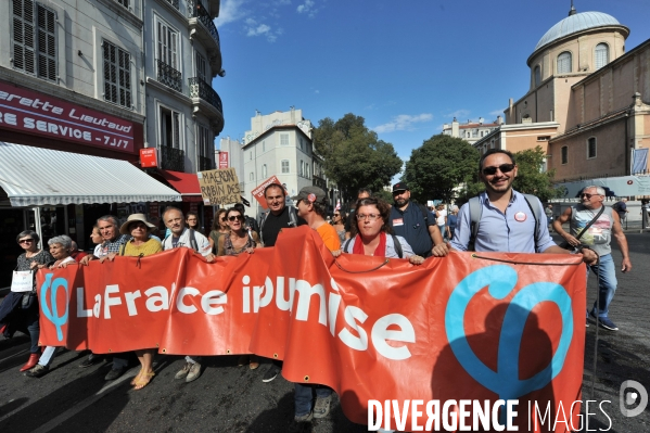 Marseille : Manifestation intersyndicale