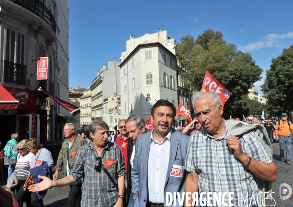 Marseille : Manifestation intersyndicale