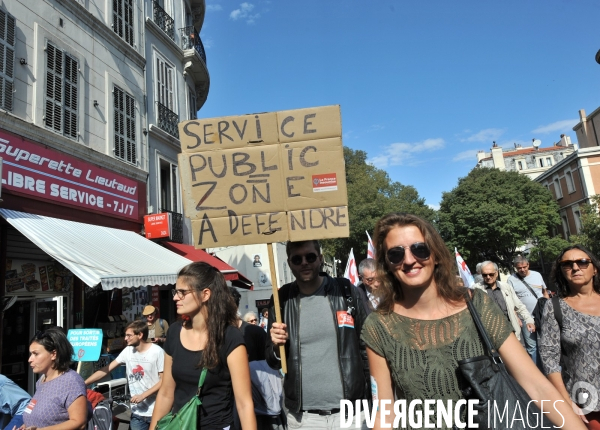 Marseille : Manifestation intersyndicale