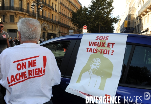 Marseille : Manifestation intersyndicale