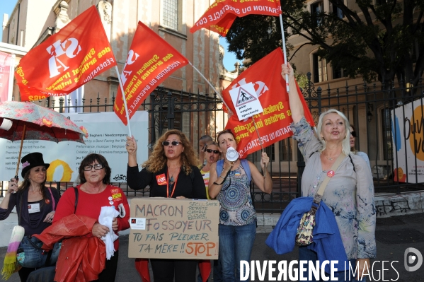 Marseille : Manifestation intersyndicale