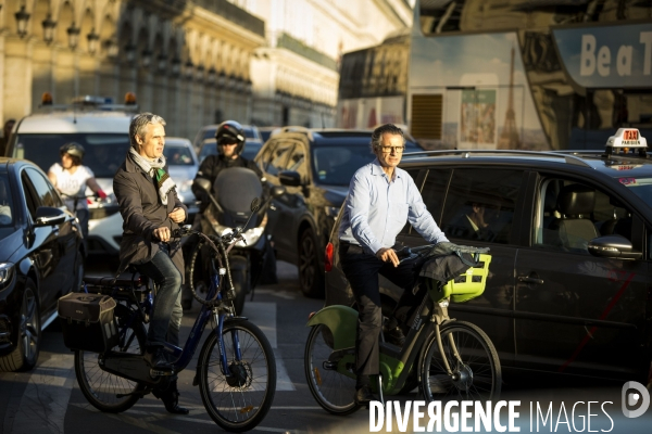 La trottinette électrique dans le chaos de la mobilité à Paris.