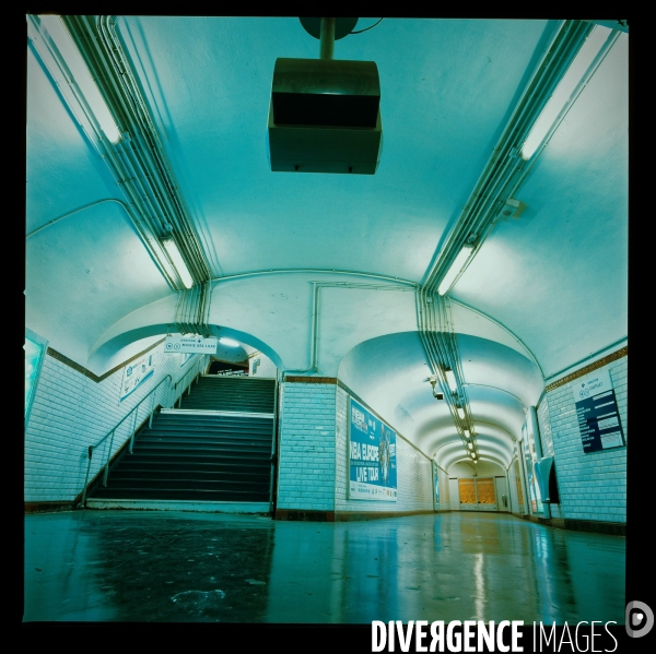 Station de métro vide