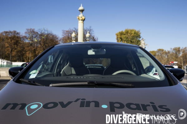 Moov in.paris, la solution de free floting du constructeur Renault.