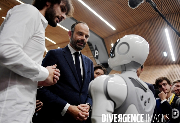 Nicolas Dufourcq avec Edouard Philippe