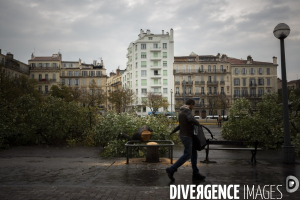 Travaux du quartier de La Plaine à Marseille