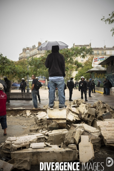 Travaux du quartier de La Plaine à Marseille