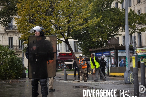 Travaux du quartier de La Plaine à Marseille