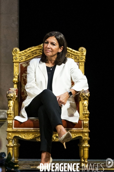 Anne HIDALGO reçoit  le président de Corée  MOON Jae-in.