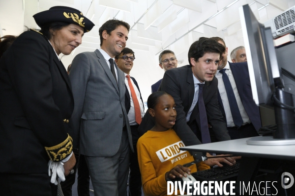 Lancement de la plateforme des stages de 3ème au collège Robert Doisneau, Clichy-sous-Bois (93)