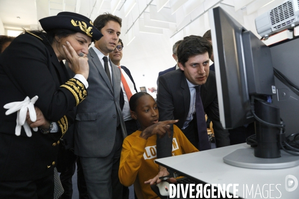 Lancement de la plateforme des stages de 3ème au collège Robert Doisneau, Clichy-sous-Bois (93)
