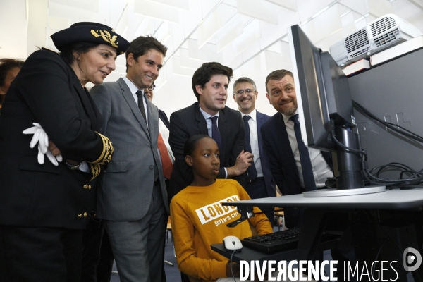 Lancement de la plateforme des stages de 3ème au collège Robert Doisneau, Clichy-sous-Bois (93)