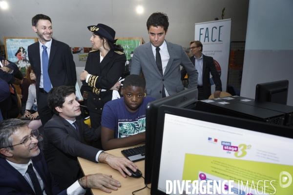 Lancement de la plateforme des stages de 3ème au collège Robert Doisneau, Clichy-sous-Bois (93)