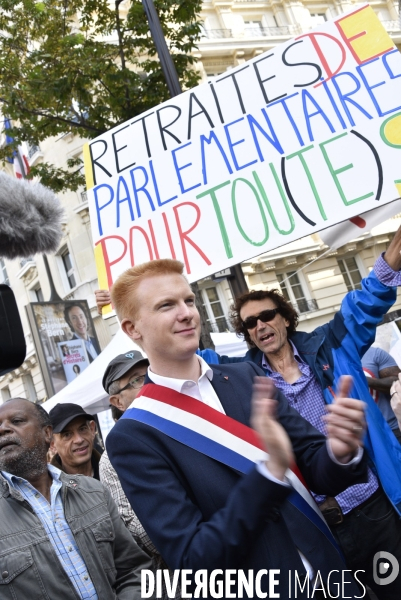 Manifestation des retraités. Pensions, pouvoir d achat, réformes.