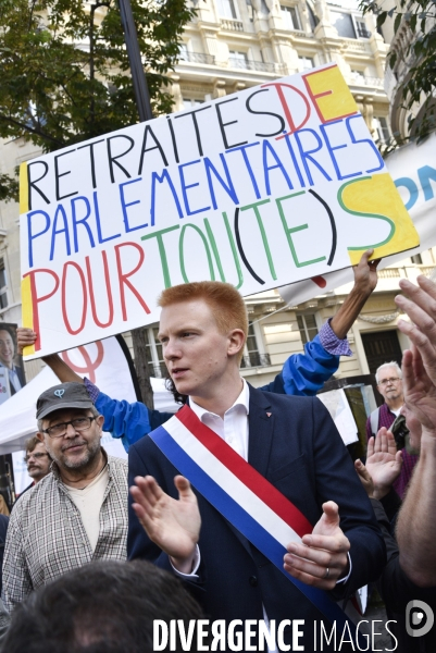 Manifestation des retraités. Pensions, pouvoir d achat, réformes.