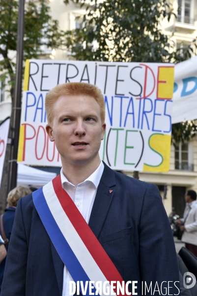 Manifestation des retraités. Pensions, pouvoir d achat, réformes.