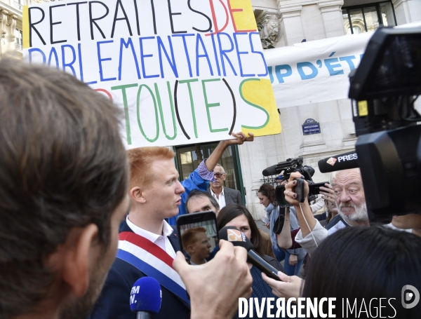 Manifestation des retraités. Pensions, pouvoir d achat, réformes.