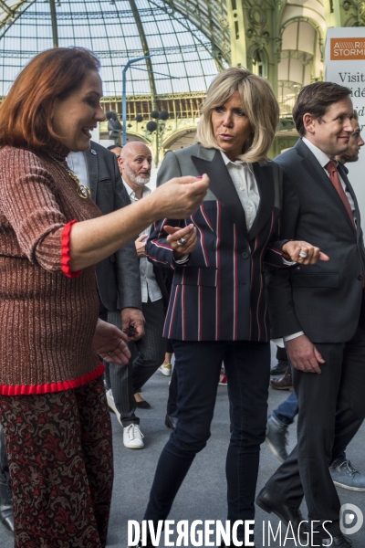 Brigitte Macron à la Fiac 2018