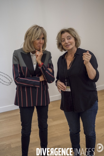 Brigitte Macron à la Fiac 2018