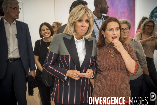 Brigitte Macron à la Fiac 2018