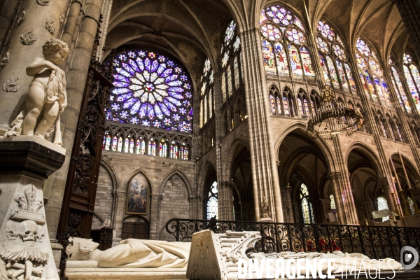 La basilique cathédrale de Saint-Denis, le cimetière des rois et reines de France.