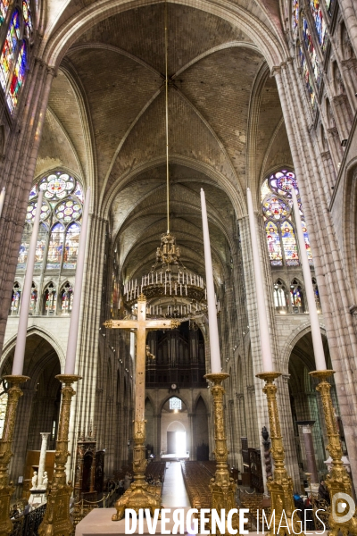 La basilique cathédrale de Saint-Denis, le cimetière des rois et reines de France.