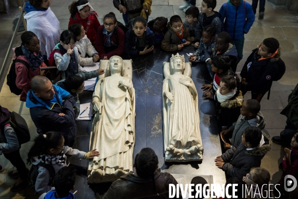 La basilique cathédrale de Saint-Denis, le cimetière des rois et reines de France.