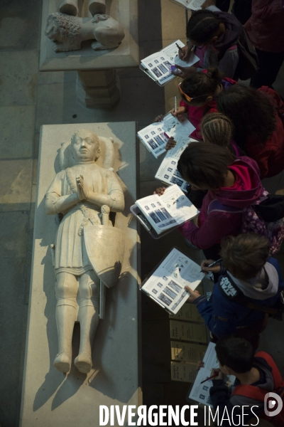 La basilique cathédrale de Saint-Denis, le cimetière des rois et reines de France.