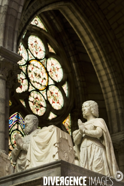 La basilique cathédrale de Saint-Denis, le cimetière des rois et reines de France.