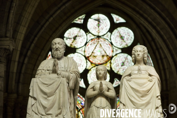 La basilique cathédrale de Saint-Denis, le cimetière des rois et reines de France.