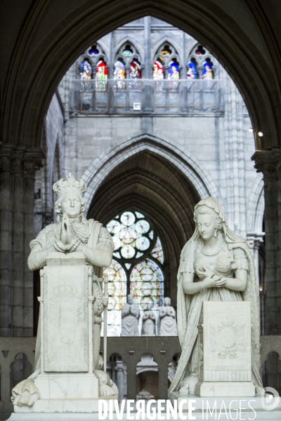 La basilique cathédrale de Saint-Denis, le cimetière des rois et reines de France.