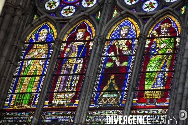 La basilique cathédrale de Saint-Denis, le cimetière des rois et reines de France.