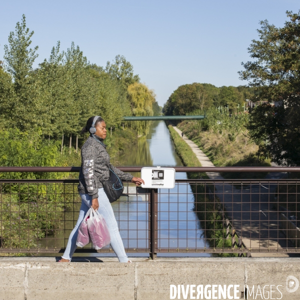 Au fil du canal de l ourcq.