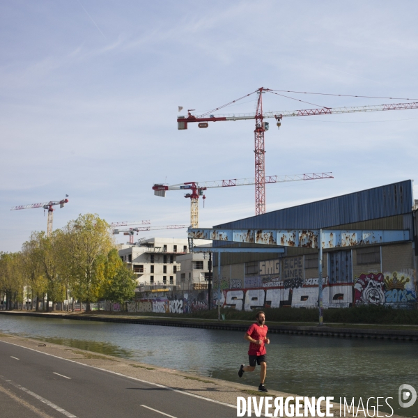 Au fil du canal de l ourcq.