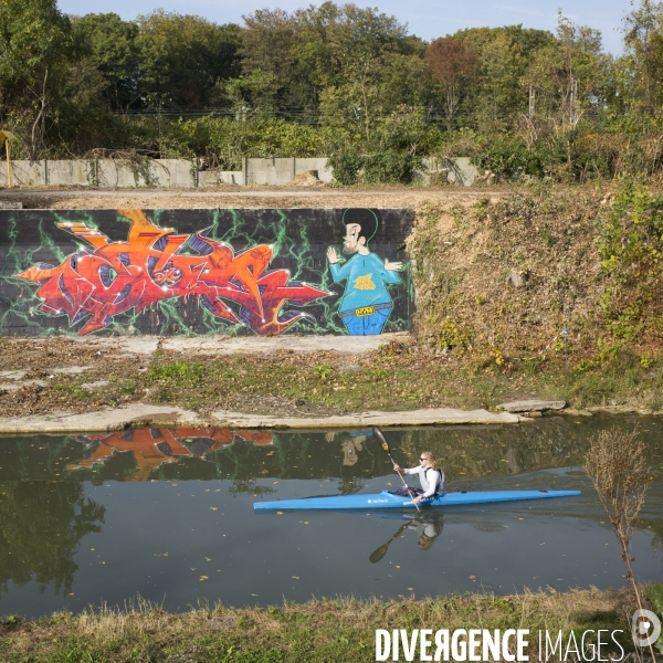 Au fil du canal de l ourcq.