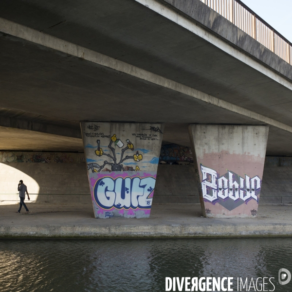 Au fil du canal de l ourcq.