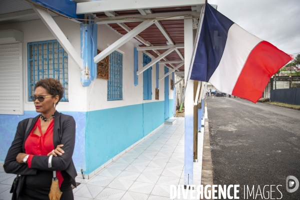 Emmanuel Macron en voyage officiel aux Antilles