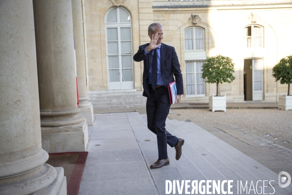 Conseil des ministres du nouveau gouvernement Philippe